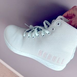 No Bull mint green high tops